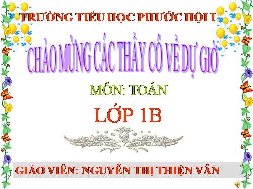 Phép cộng trong phạm vi 6