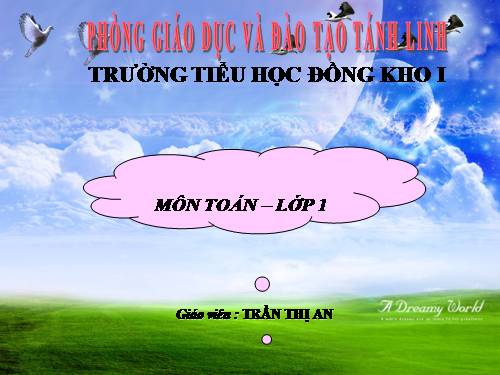 Phép trừ trong phạm vi 10