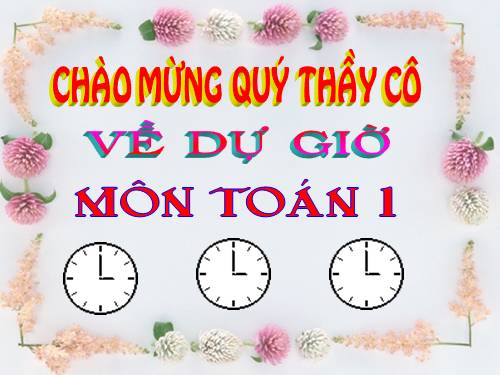 Đồng hồ. Thời gian