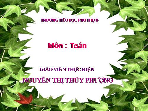 Phép trừ trong phạm vi 3