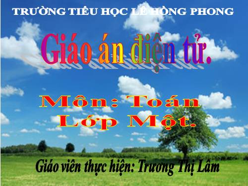 Phép trừ trong phạm vi 6