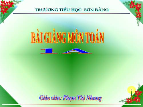 Phép cộng trong phạm vi 3