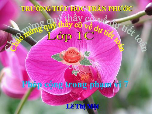 Phép cộng trong phạm vi 7