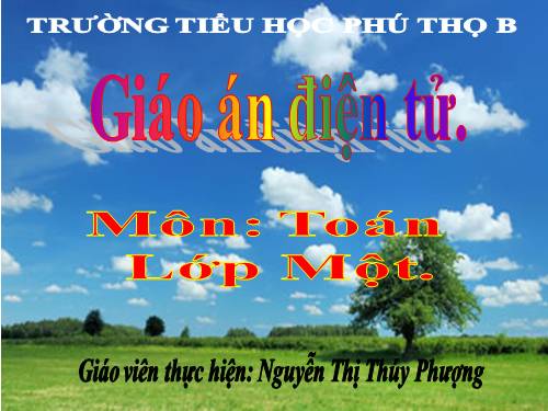 Phép trừ trong phạm vi 6