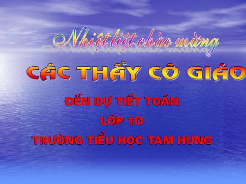 Phép trừ trong phạm vi 3