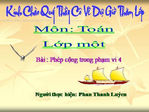 Phép cộng trong phạm vi 4