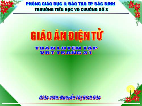 Phép cộng trong phạm vi 3