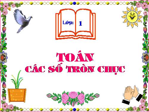 Cộng các số tròn chục