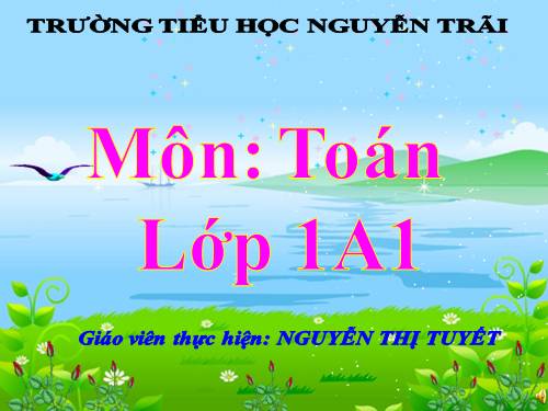 Phép cộng trong phạm vi 5