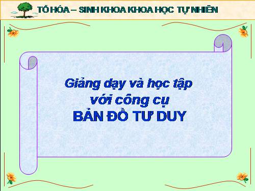 Sử dụng Bản Đồ TưDuy