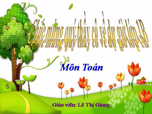 Lớn hơn. Dấu >