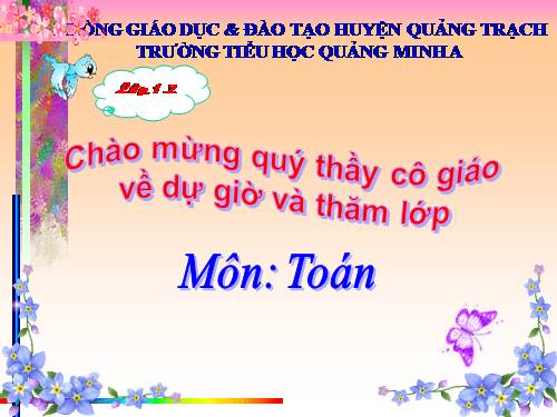 Lớn hơn. Dấu >