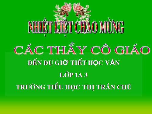 Tiếng việt 1 bài ôn tập