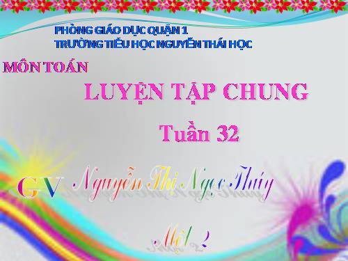 Luyện tập chung Trang 169