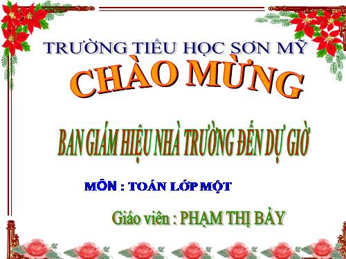 toán lớp 1