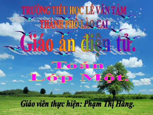 Cộng, trừ (không nhớ) trong phạm vi 100