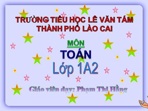 Phép cộng trong phạm vi 100 (cộng không nhớ)