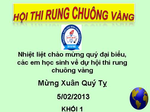 Rung chuông vàng  HK1  12-13