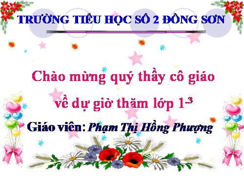 Bài toán có lời văn