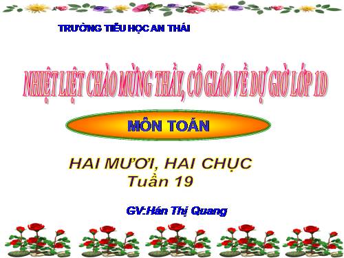 Hai mươi. Hai chục