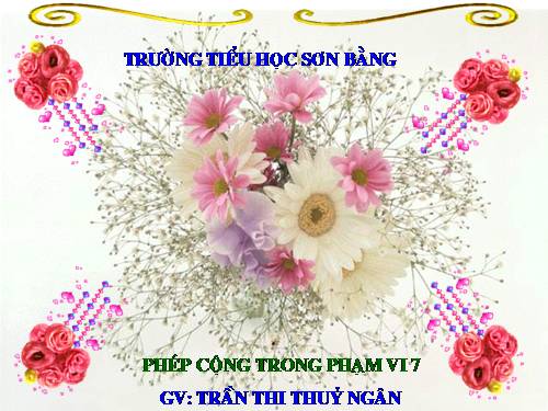 Phép cộng trong phạm vi 7