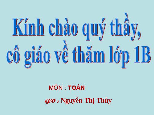 Phép cộng trong phạm vi 6