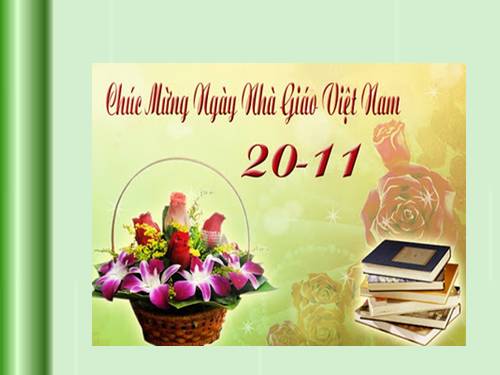 Thiệp chúc mừng này 20/11