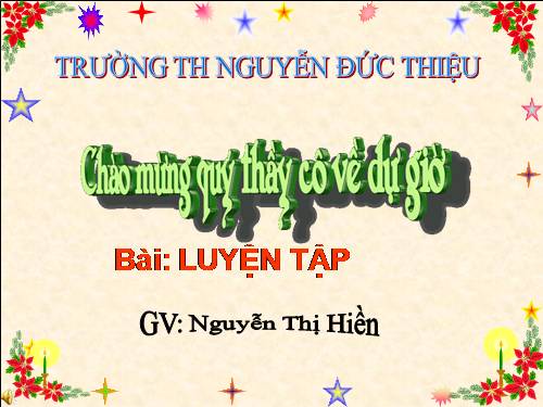 Luyện tập Trang 70