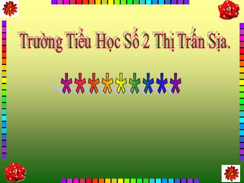 Phép trừ trong phạm vi 7