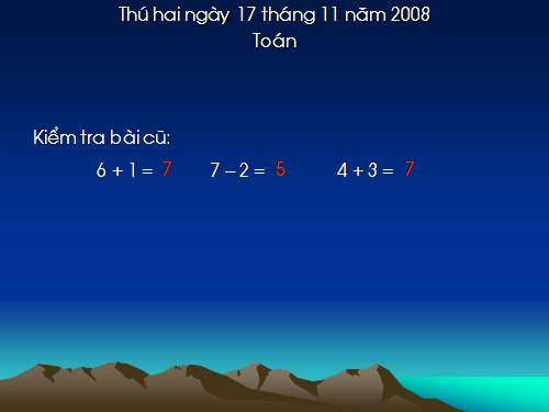 Phép cộng trong phạm vi 8