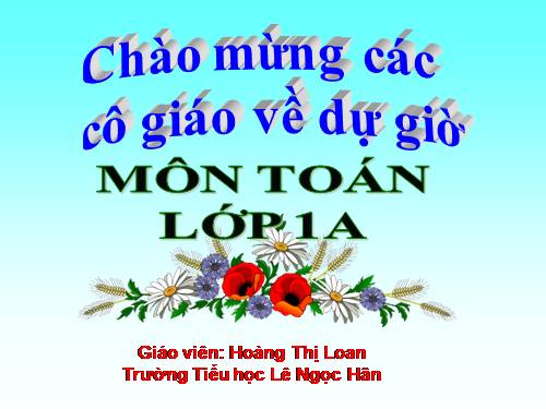 Các số có hai chữ số