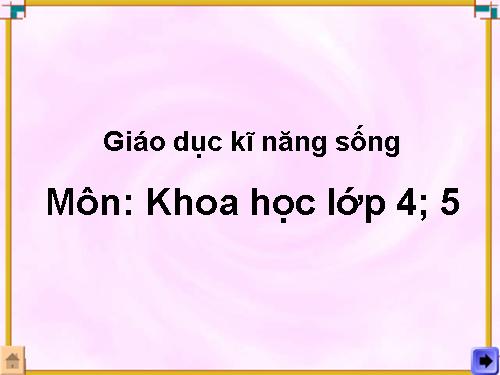 CHUYEN DE KI NANG SONG