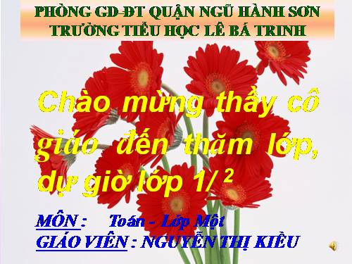 Phép trừ trong phạm vi 5