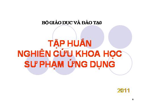 TỔNG QUAN VỀ NCKHSPUD