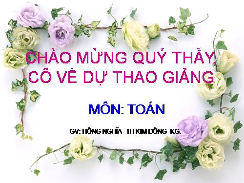 Phép cộng trong phạm vi 3