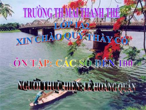 Ôn tập: Các số đến 100