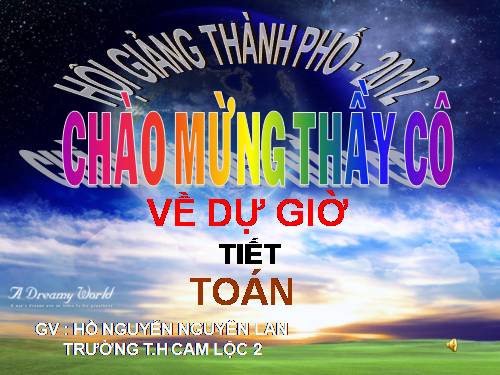 Xăng-ti-mét. Đo độ dài