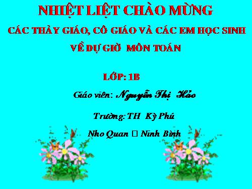 Phép trừ trong phạm vi 100 (trừ không nhớ)