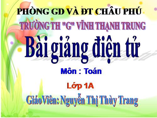 Phép trừ trong phạm vi 5