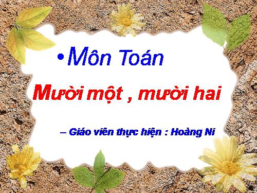 Mười một, mười hai