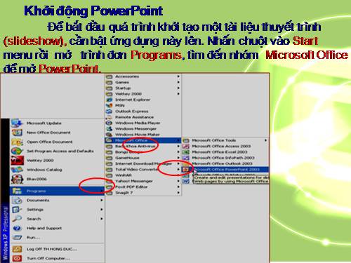 HUONG DAN POWERPOINT