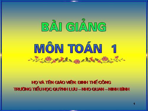 Giải toán có lời văn