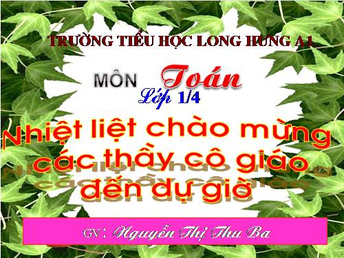 Phép cộng trong phạm vi 6