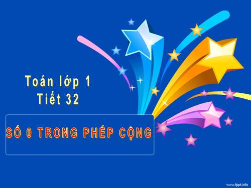 Số 0 trong phép cộng