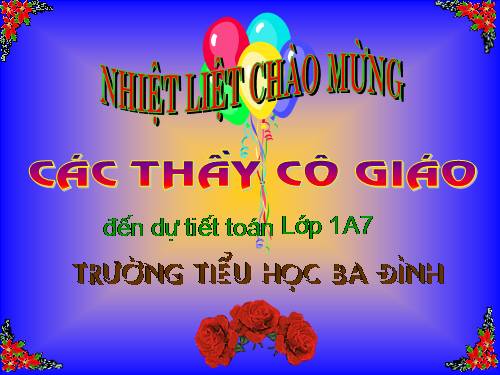 Lớn hơn. Dấu >