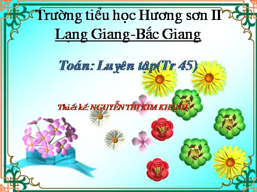 Luyện tập Trang 45