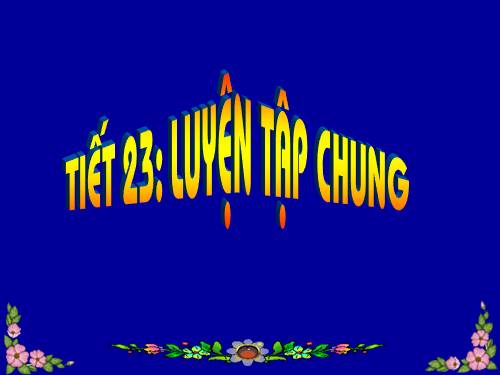 Luyện tập chung Trang 40