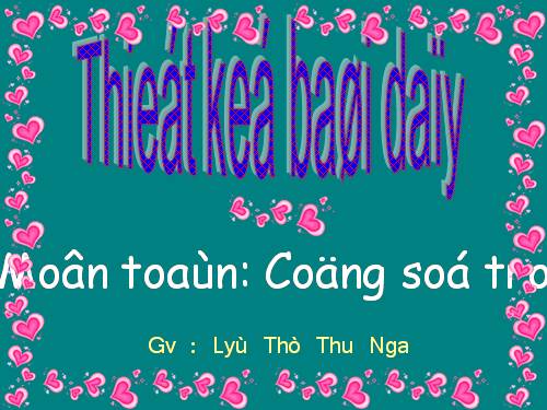 Cộng các số tròn chục