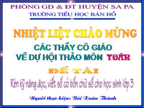 Giáo án trình chiếu