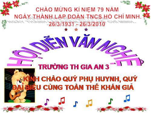 diễn văn nghệ (năm học 2009-2010)